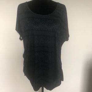 Hippie Chic Shirred-Side Dolman T